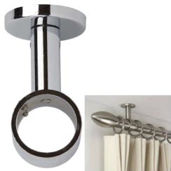 Ceiling Mount Curtain Rod What Ceiling Mount Brackets For