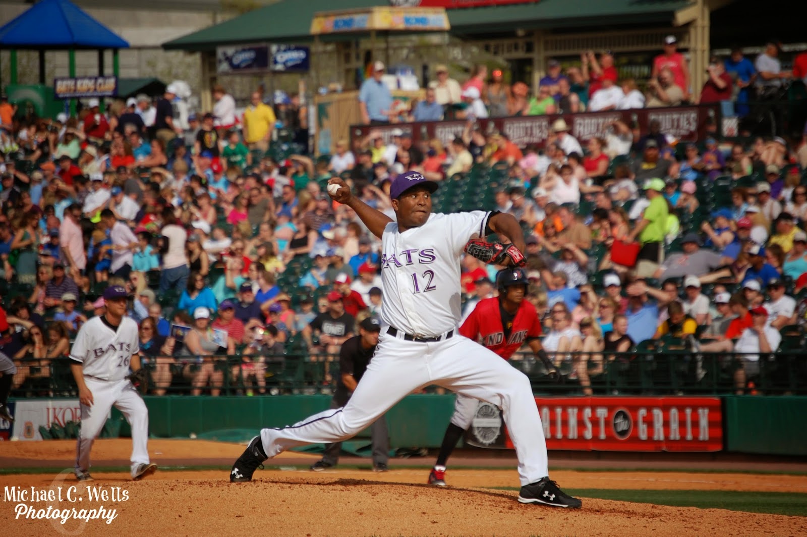 Michael C. Wells Photography Louisville Bats Game April 18th, 2015