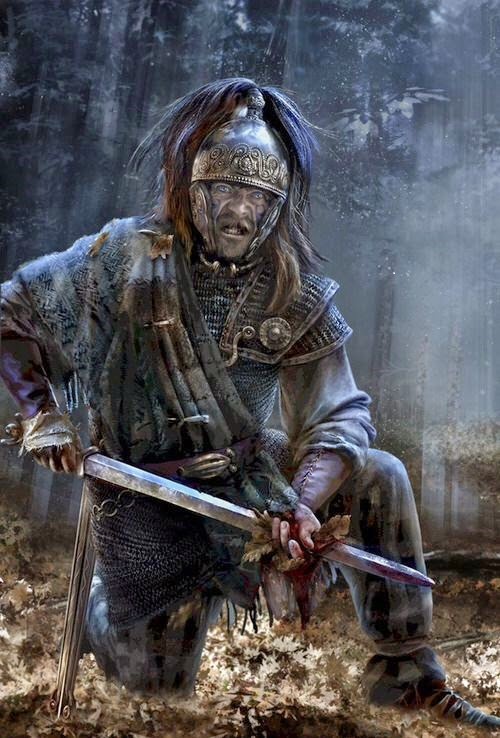 Retro Brit Queen Cartimandua of the Brigantes and Roman Britain.