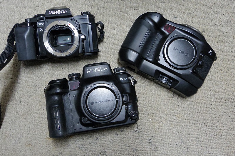畑の記録: MINOLTAのカメラ達と昔の思い出
