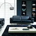 Black & White designs Ideas For Living Room 