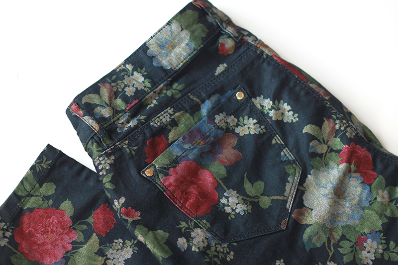 hallhuber floral pants