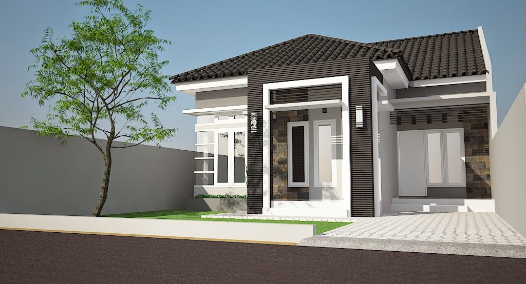 Pagar Rumah Minimalis 2015 Gambar Rumah Minimalis Tropis Terbaru