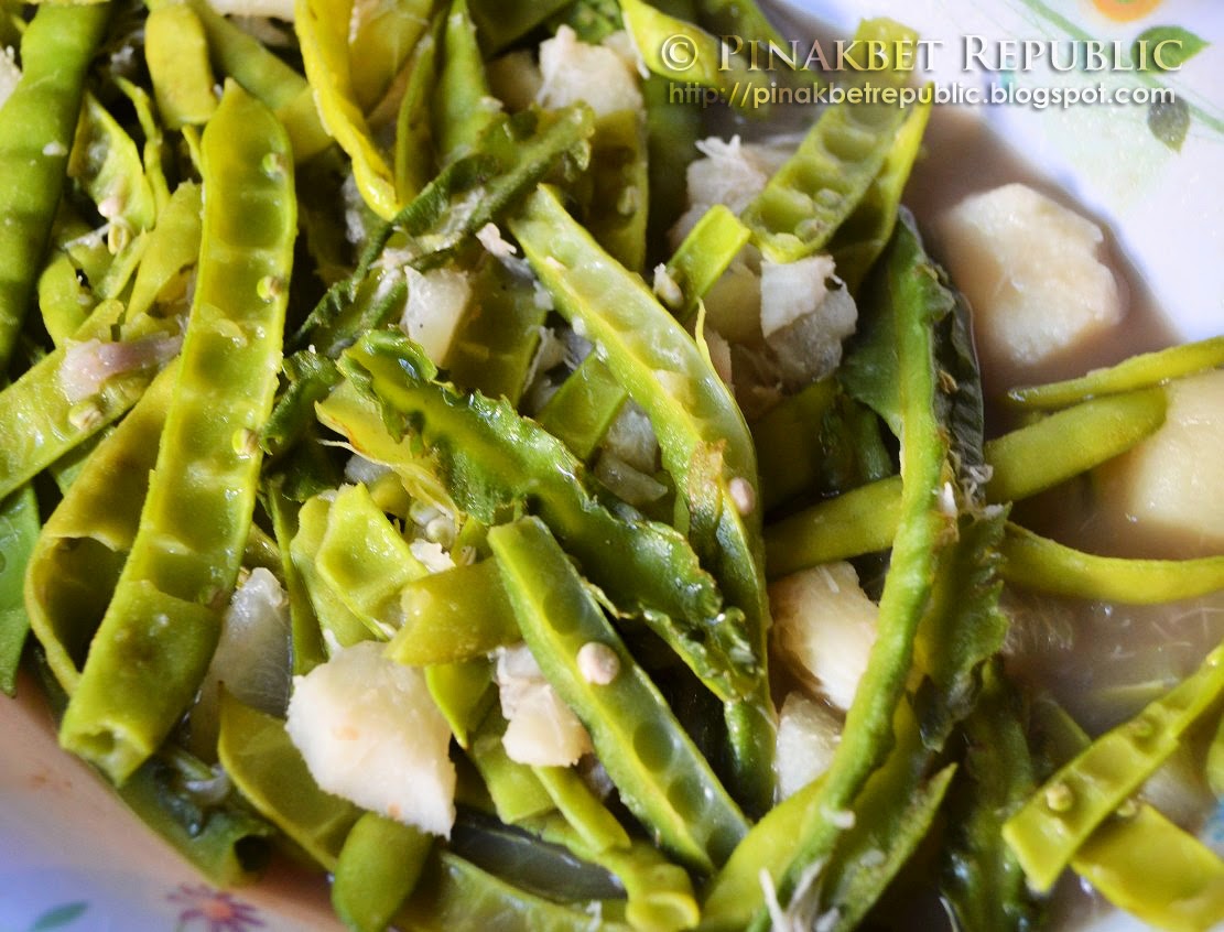 dinengdeng a bunga ti singkamas, jicama fruit stew PINAKBET REPUBLIC