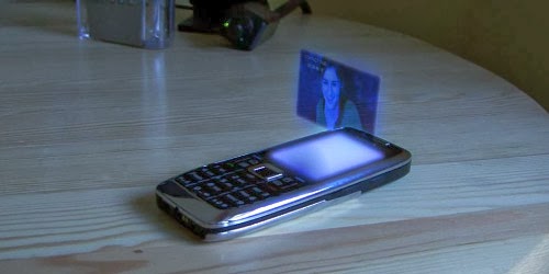 Futuristic Floating Hologram Effect Futuristic Floating Hologram Effect