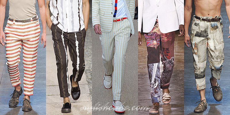Spring Summer 2013 Men's Fashion Pants Trends Spring Summer 2013 Fashion Trends