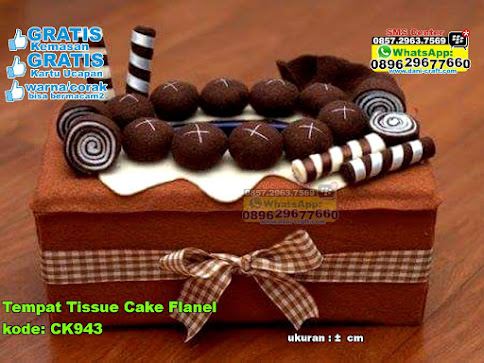 Tempat Tissue Cake Flanel Tempat Tissue Cake Flanel