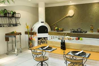 Dicas de Decoração para Churrasqueira Fotos e Imagens de Decoração para Churrasqueira
