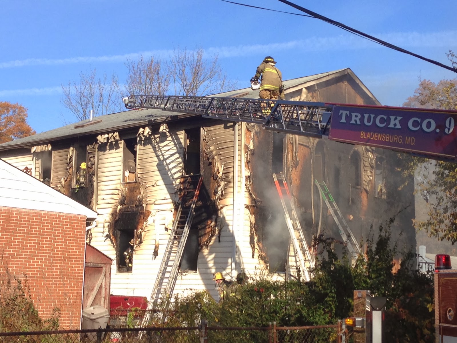 2Alarm Forestville House Fire Walters Lane Three Firefighters Injured
