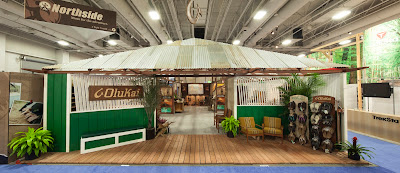 in progress: SITEWORKS CREATES OLUKAI'S TRADE SHOW BOOTH AT OUTDOOR ...