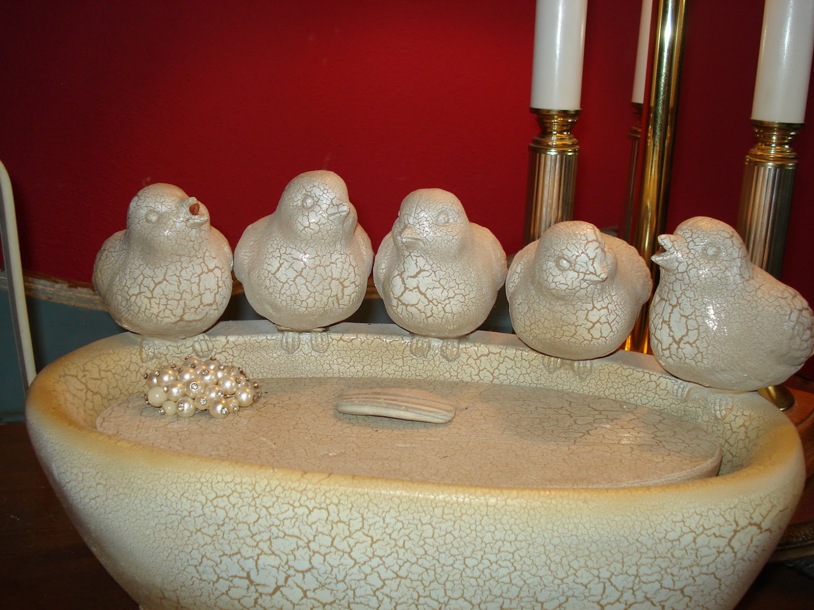 Curtains In My Tree Glass Eggs