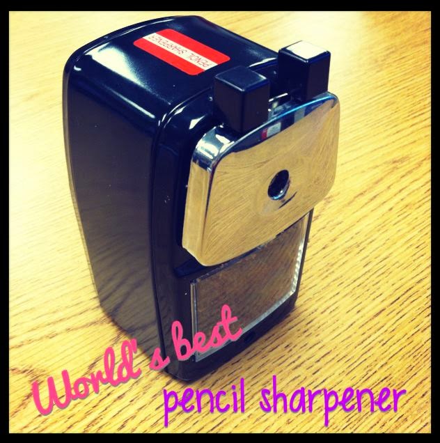 Mind Sparks World's Best Pencil Sharpener.......Ever (Thank you Classroom Friendly Supplies!!)