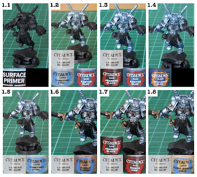 Step By Step Grey Knights Painting Guide Step By Step Grey Knights Painting Guide