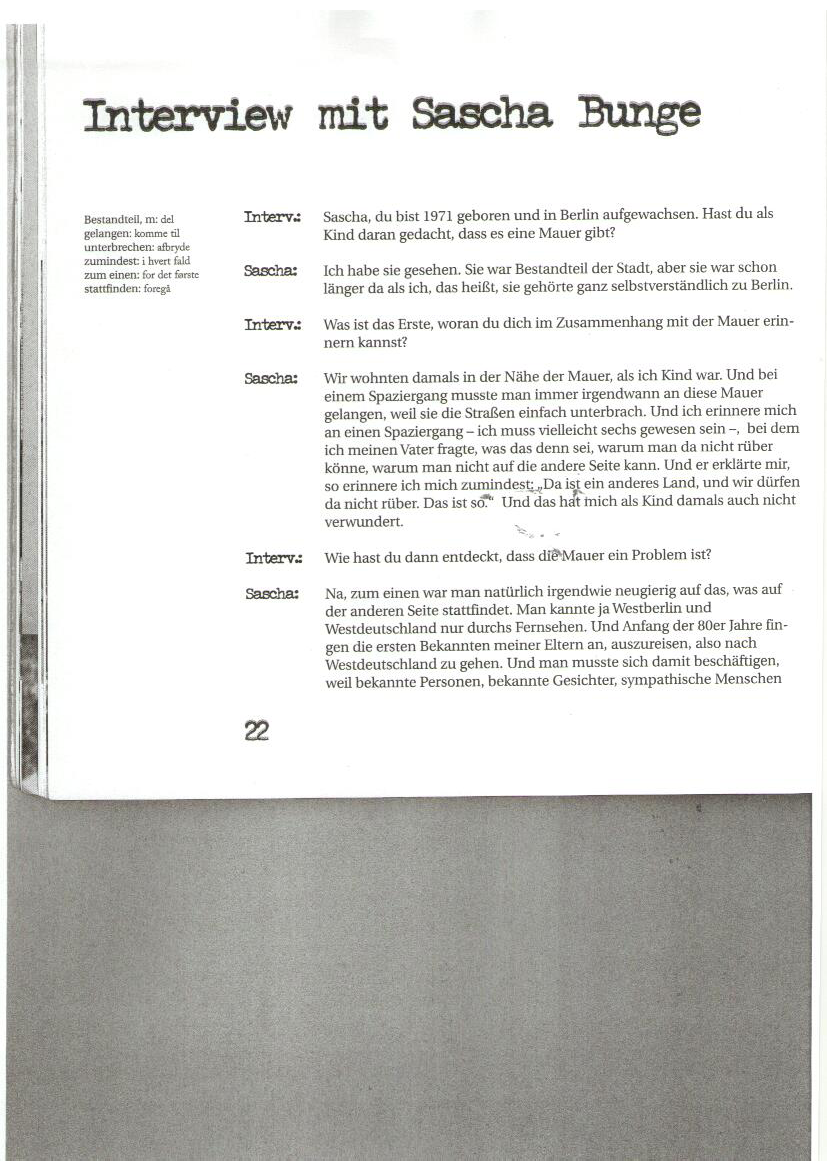 Deutsche Geschichte 7 Die Mauer