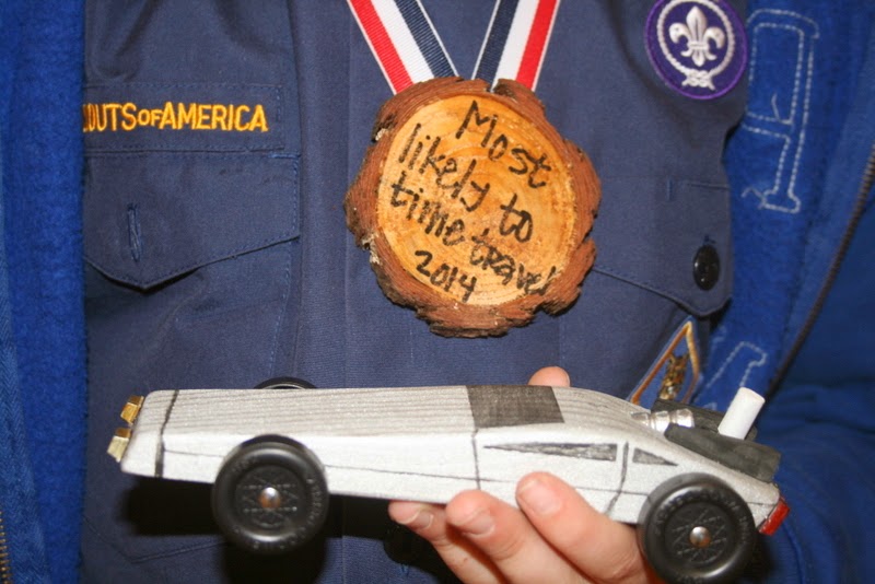 The Freckled Canvas Pinewood Derby Awards