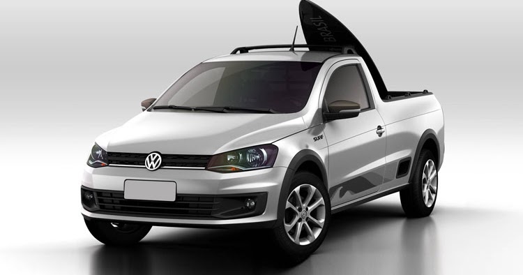 VW's New Surf-Themed 2015 Saveiro Small Pickup