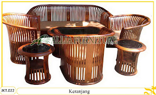 Set Meja & Kursi Tamu Ukiran Kayu Jati Keranjang Set Meja & Kursi Tamu Ukiran Kayu Jati Keranjang