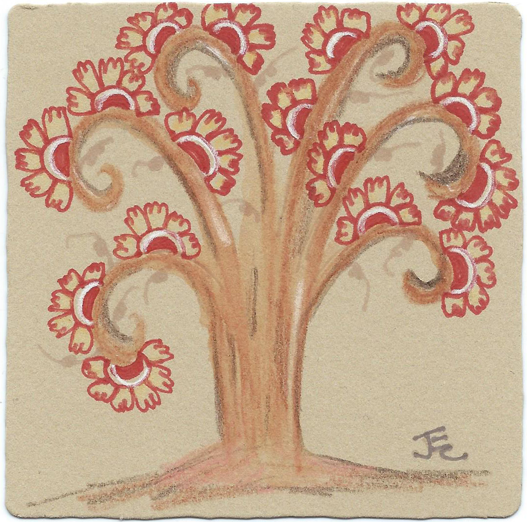 Tangle Street Studio Zentangle A Tree Steps And An Inchie Tangle Street Studio Zentangle A Tree Steps And An Inchie