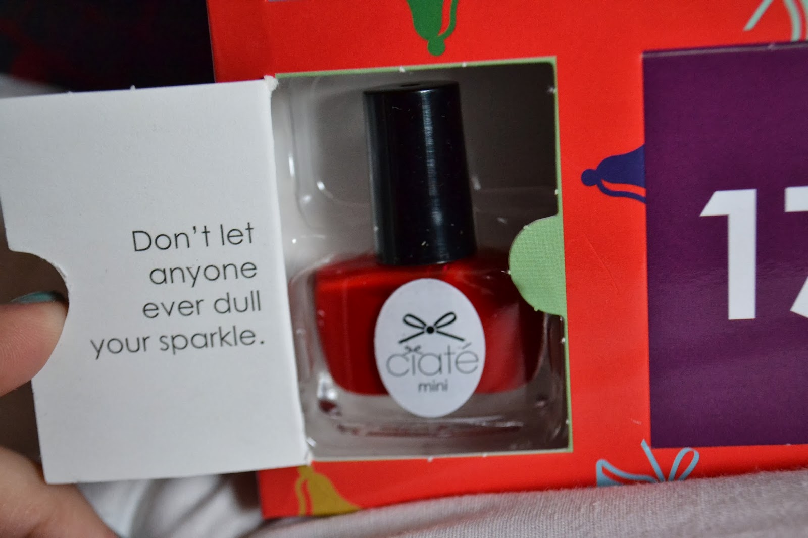 Forevermissvanity A UK Lifestyle Blogger Ciate Advent Calendar Day 2