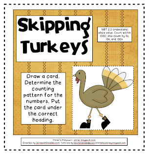  Skip Counting Turkeys!