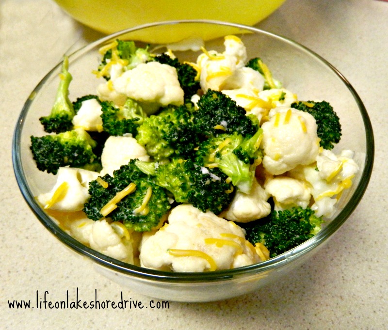 The Best Broccoli and Cauliflower Salad Life on Lakeshore Drive
