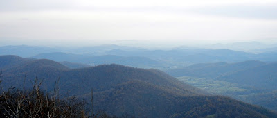Views off of the Skyline Drive in Shenandoah National Park