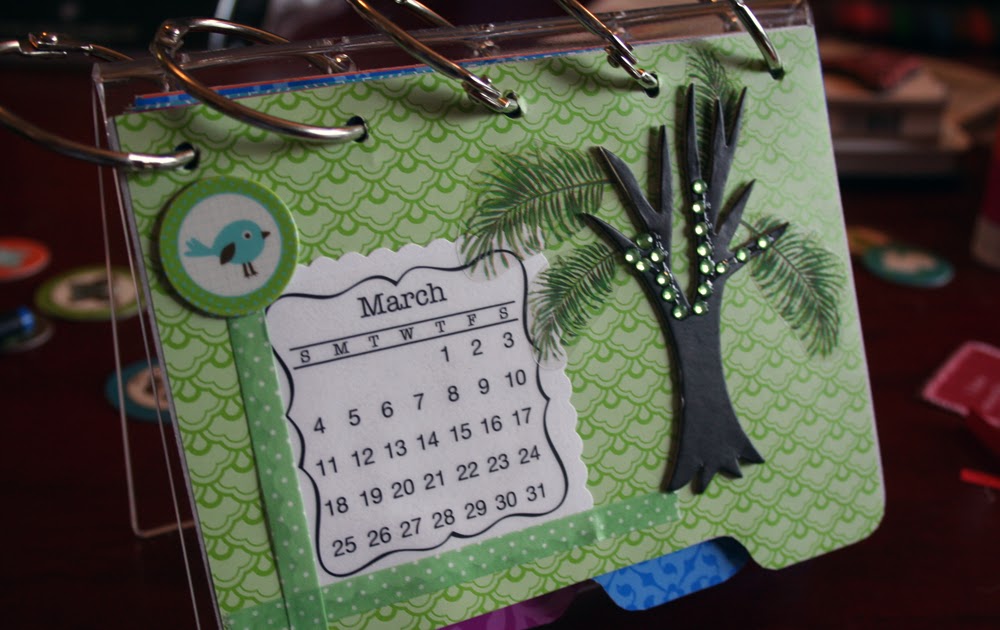 The Experimental Crafter Handmade Calendar
