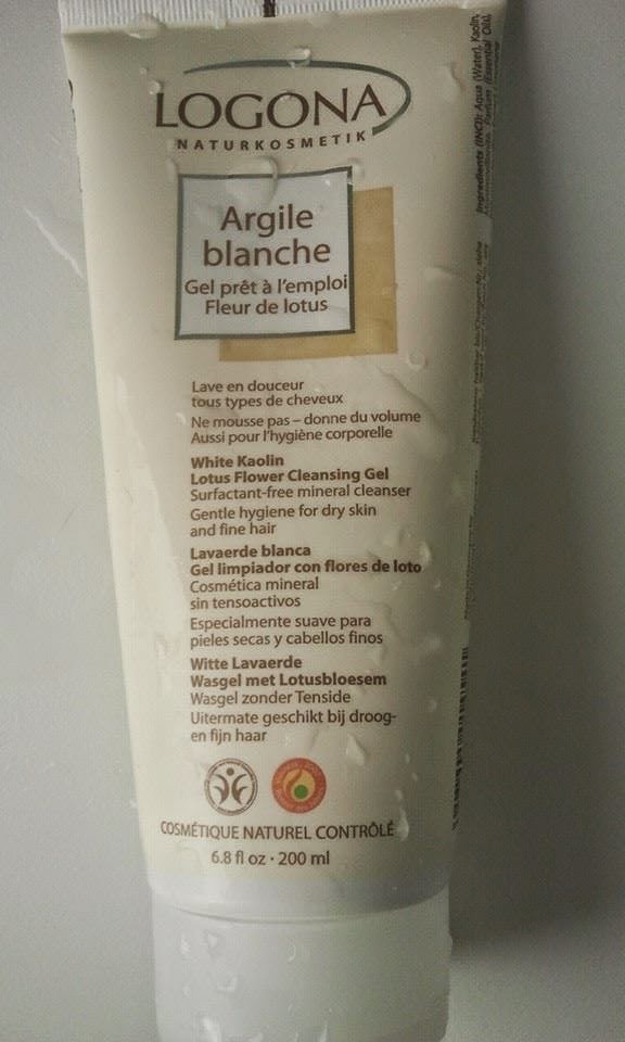 Joanna S Cosmetics Logona White Kaolin Lotus Flower Cleansing Gel