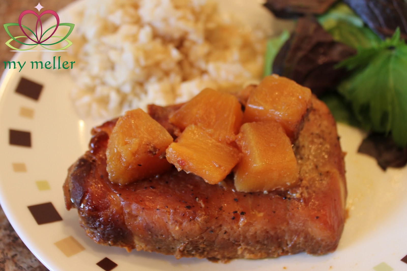my meller Slow Cooker Hawaiian Pork Chops