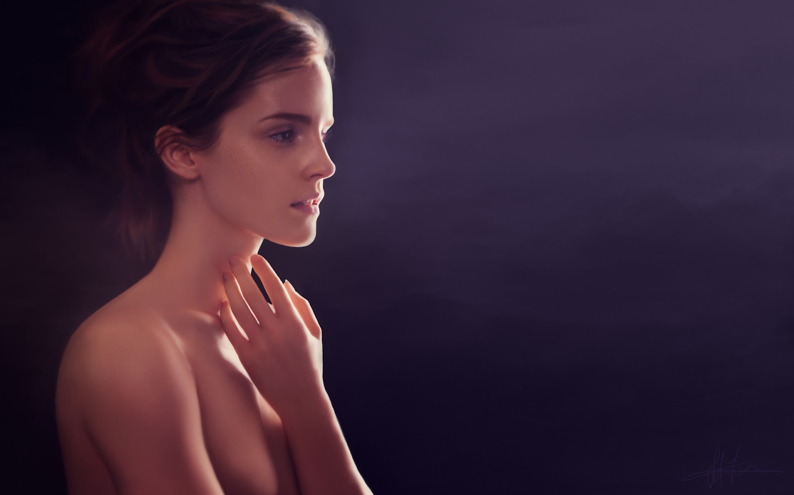 Эмма Уотсон Фотосессии Голая