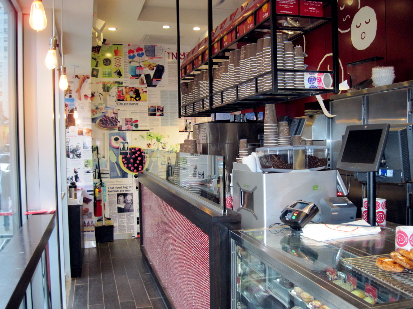 Mitch Broder's Vintage New York New in New York Watch Your Lip at Pie