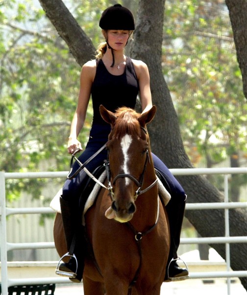 Figure Of Fun Celebs Who Love Horses
