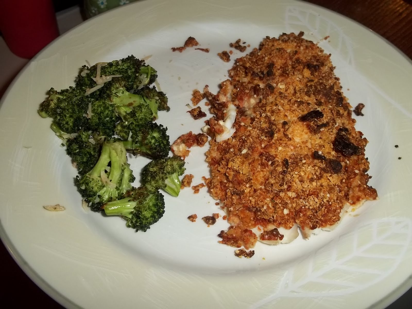 goodtastes Sun Dried Tomato & Feta Crusted Tilapia