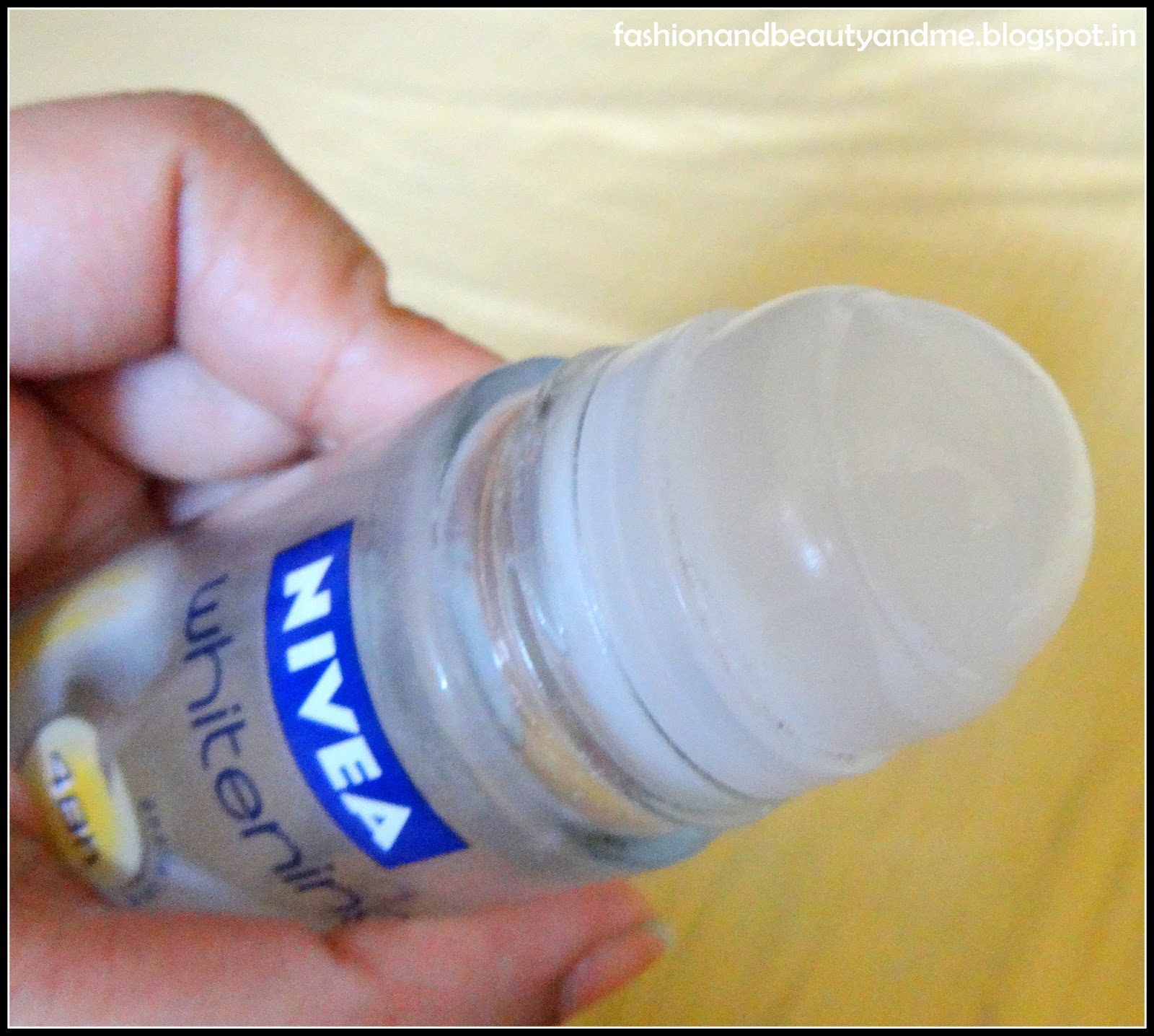 Fashion, Beauty and me... Nivea whitening, roll on deodorant