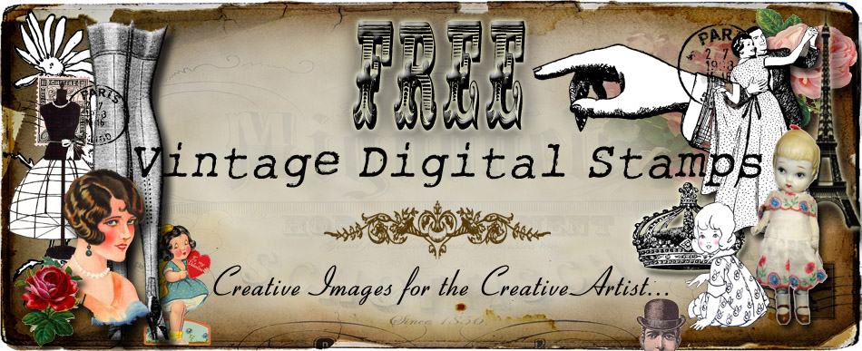 **FREE ViNTaGE DiGiTaL STaMPS**