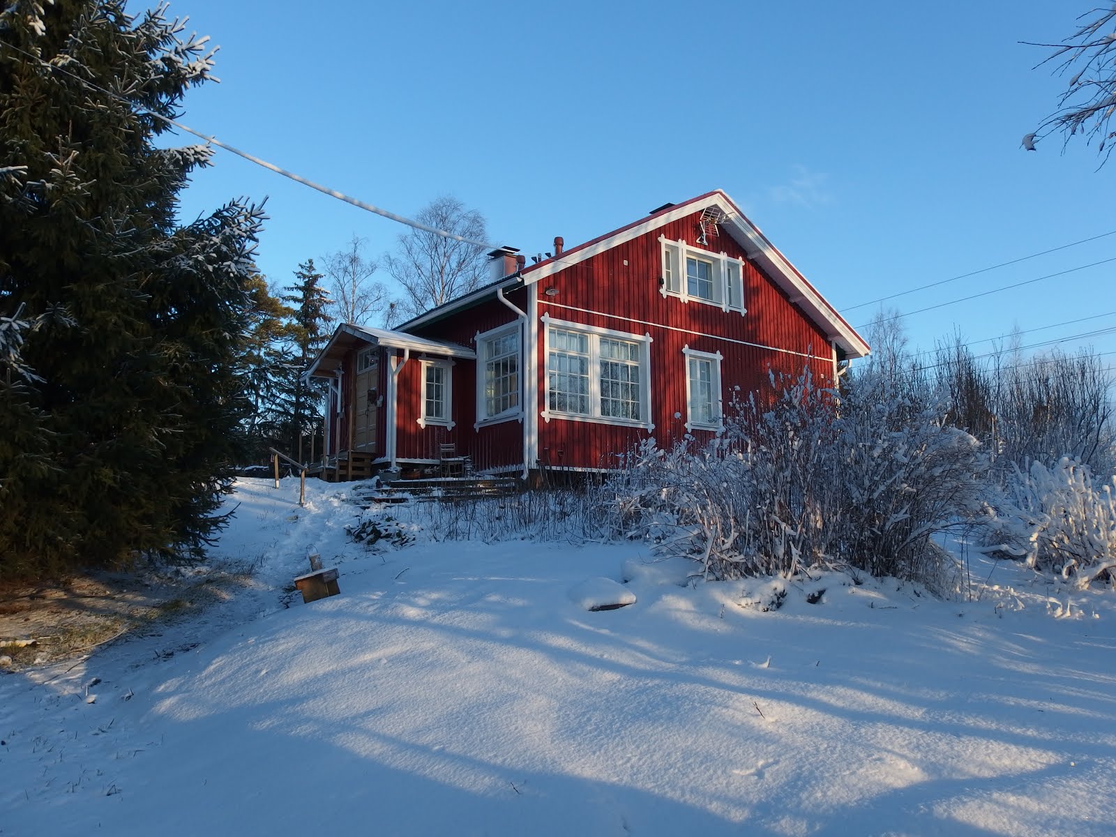 Talvinen talo