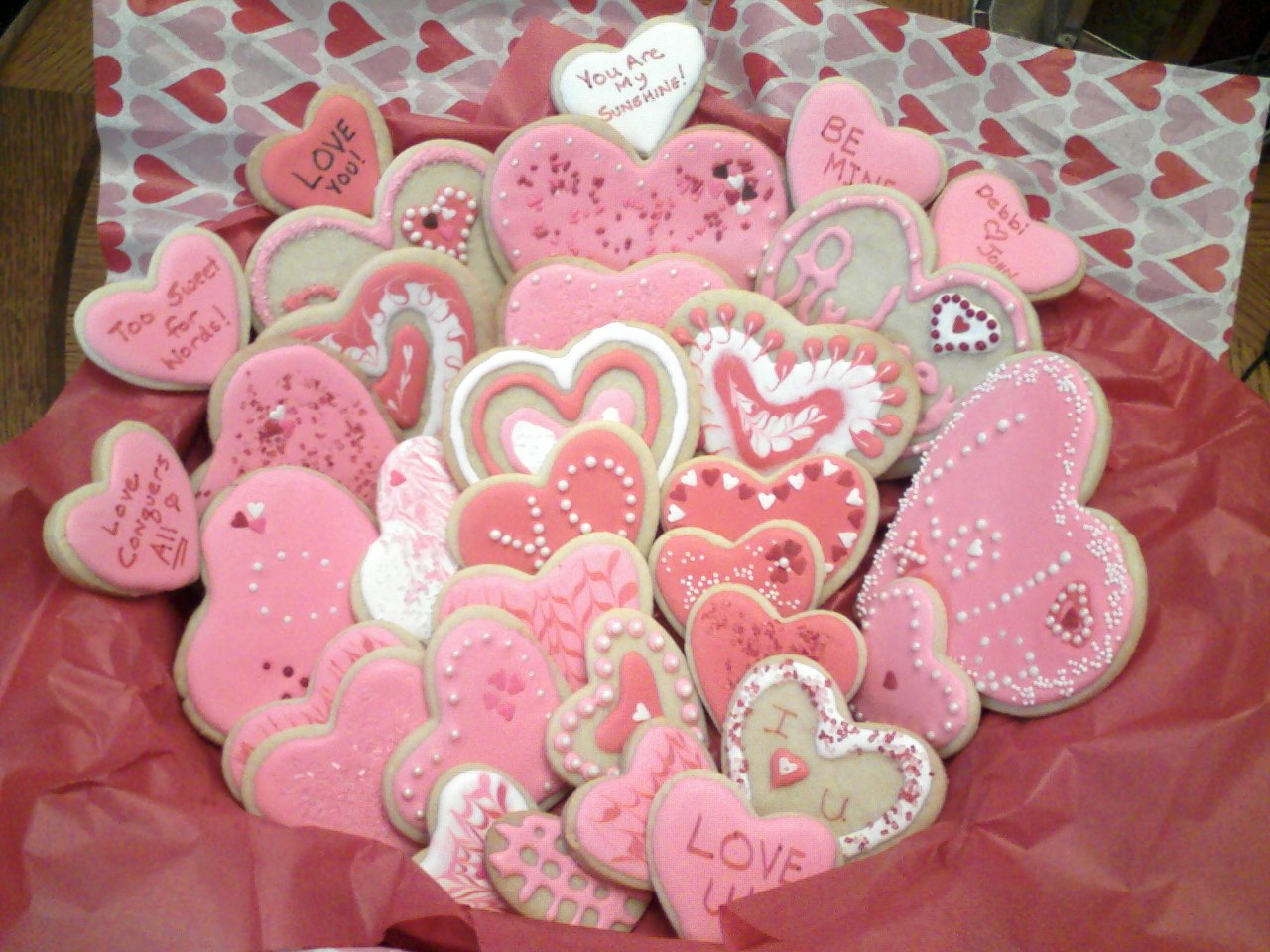 W230 cookiesbydesign The South Padre Island Flip Flop Foodie: VALENTINE COOKIE ANYONE?