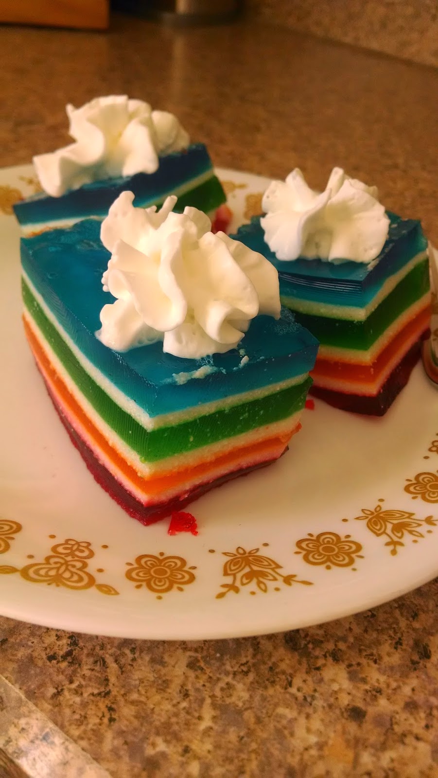 All About Jillzy Ribbon JellO Recipe
