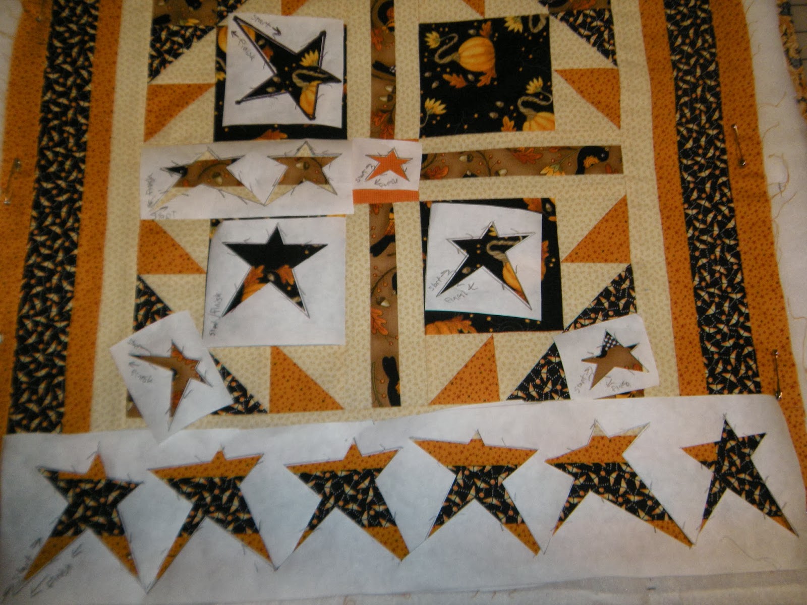 Life in the Scrapatch: Quilting with Freezer Paper Templates