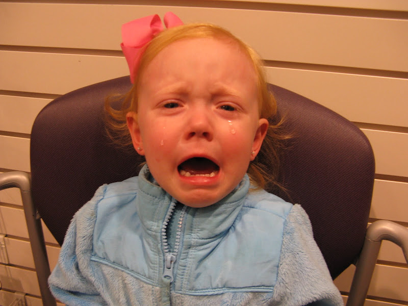 getting both ears pierced the technician needed to clean ab s ears title=
