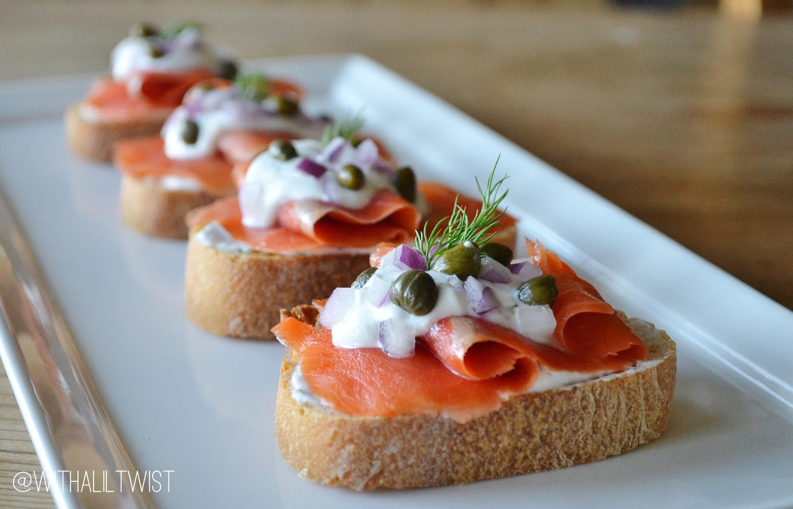 with a lil twist salmon bruschetta salmon serving size