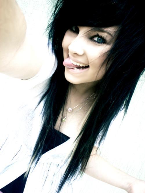 emo hairstyles for girls