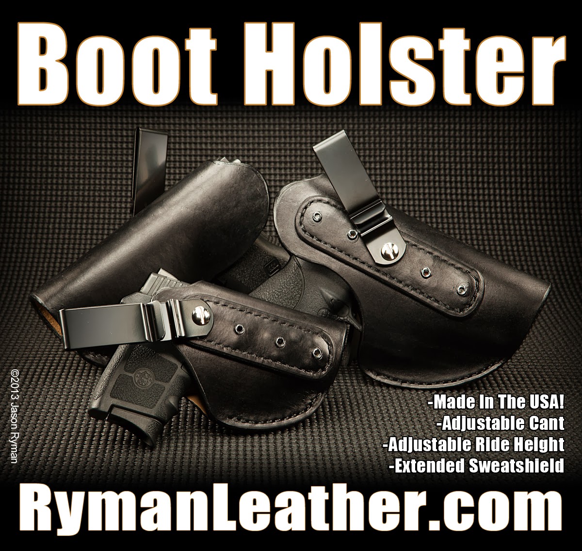 Ryman Holsters' Photo Blog Boot Holster