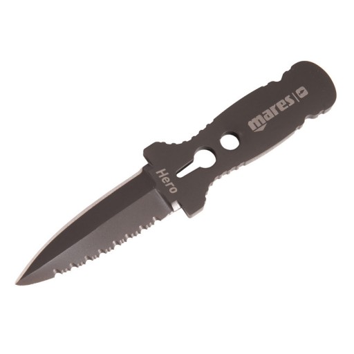 DiveGearReview Mares Spearfishing Hero Scuba Knife