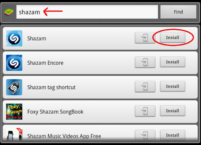 Shazam Online  Windows 7 -  7