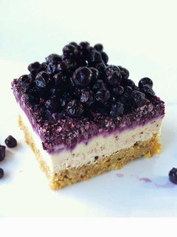 No Bake Blueberry Cheesecake Recipe ~ Mala's Cooking Tips