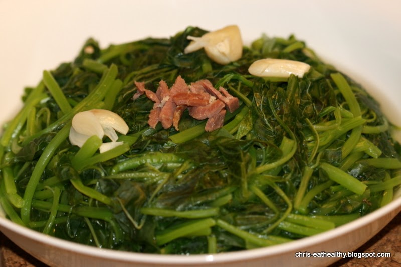 chriseathealthy About Spinach Chinese Spinach in Broth