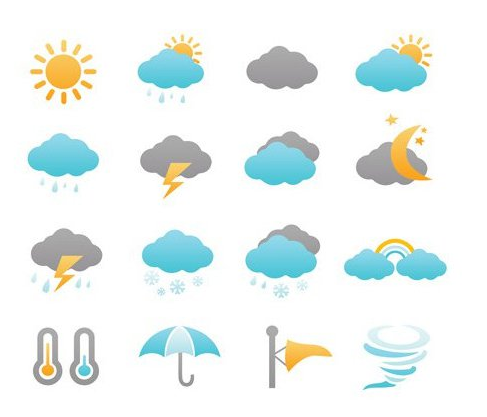 Weather Icons PSD Weather Icons PSD
