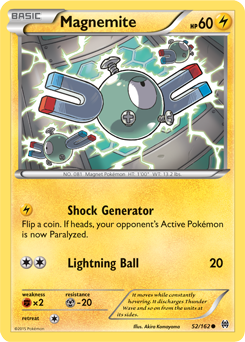 PrimetimePokemon's Blog: Pokemon Card of the Day: Metal Type Magnezone  (Stormfront)