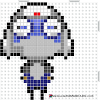 hama beads midi dororo